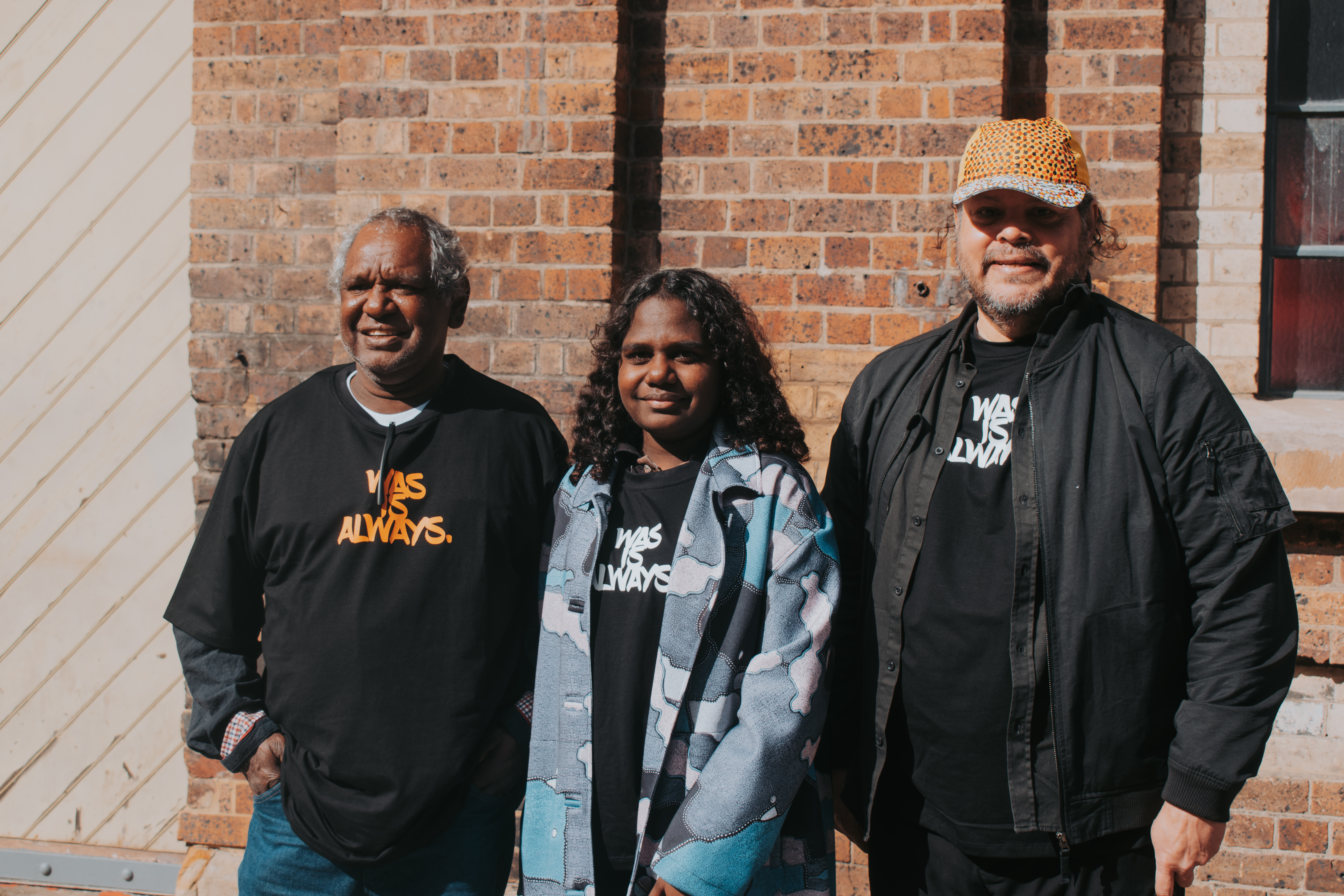 Lindsay Malay, Nicole Malay and Keedan Ridgney. (Image: Rhiannon Clarke)