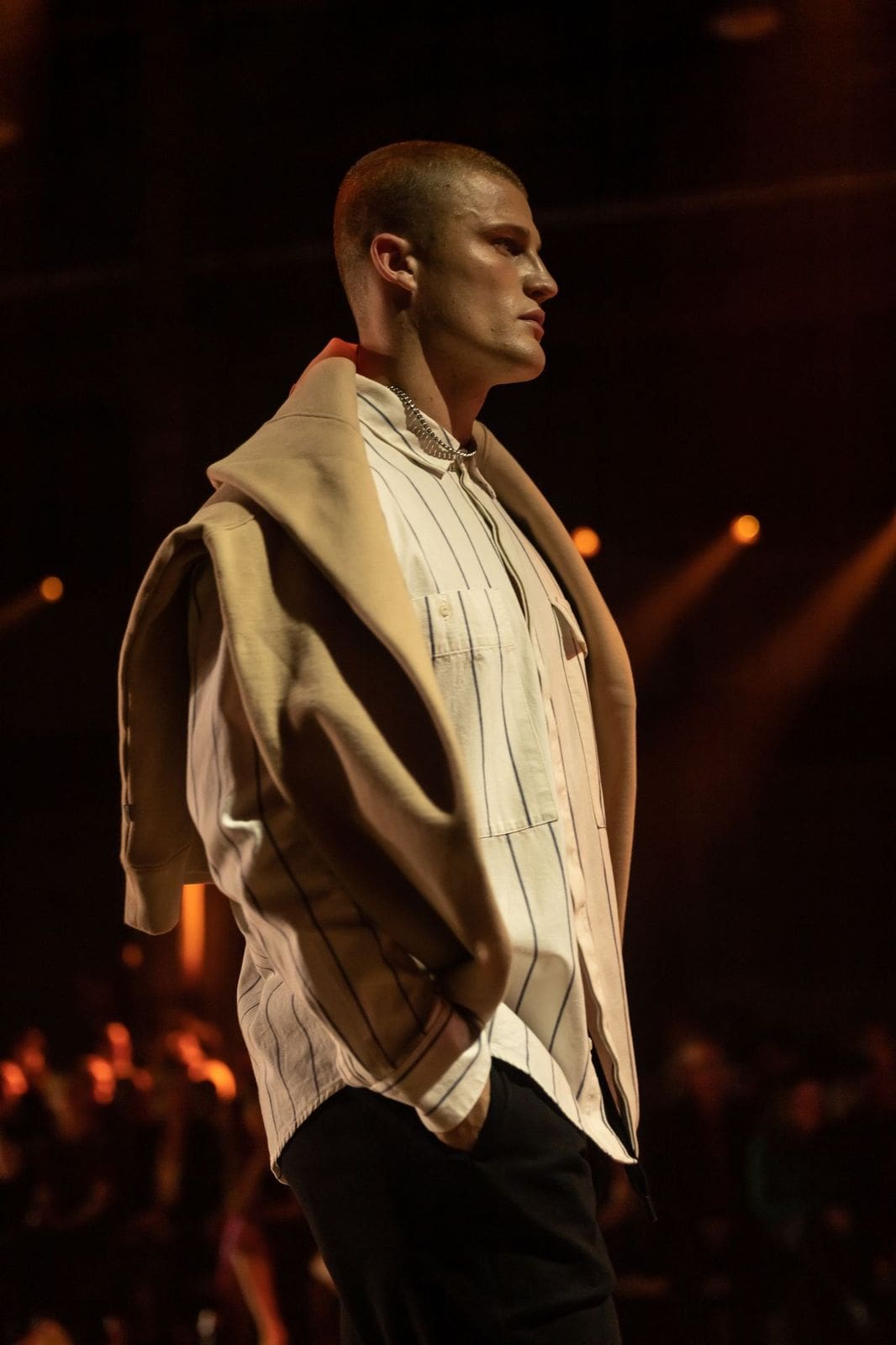 JOSEPH & JAMES during the Indigenous Fashion Projects Runway show at Australian Fashion Week. (Image: Rob Hookey)