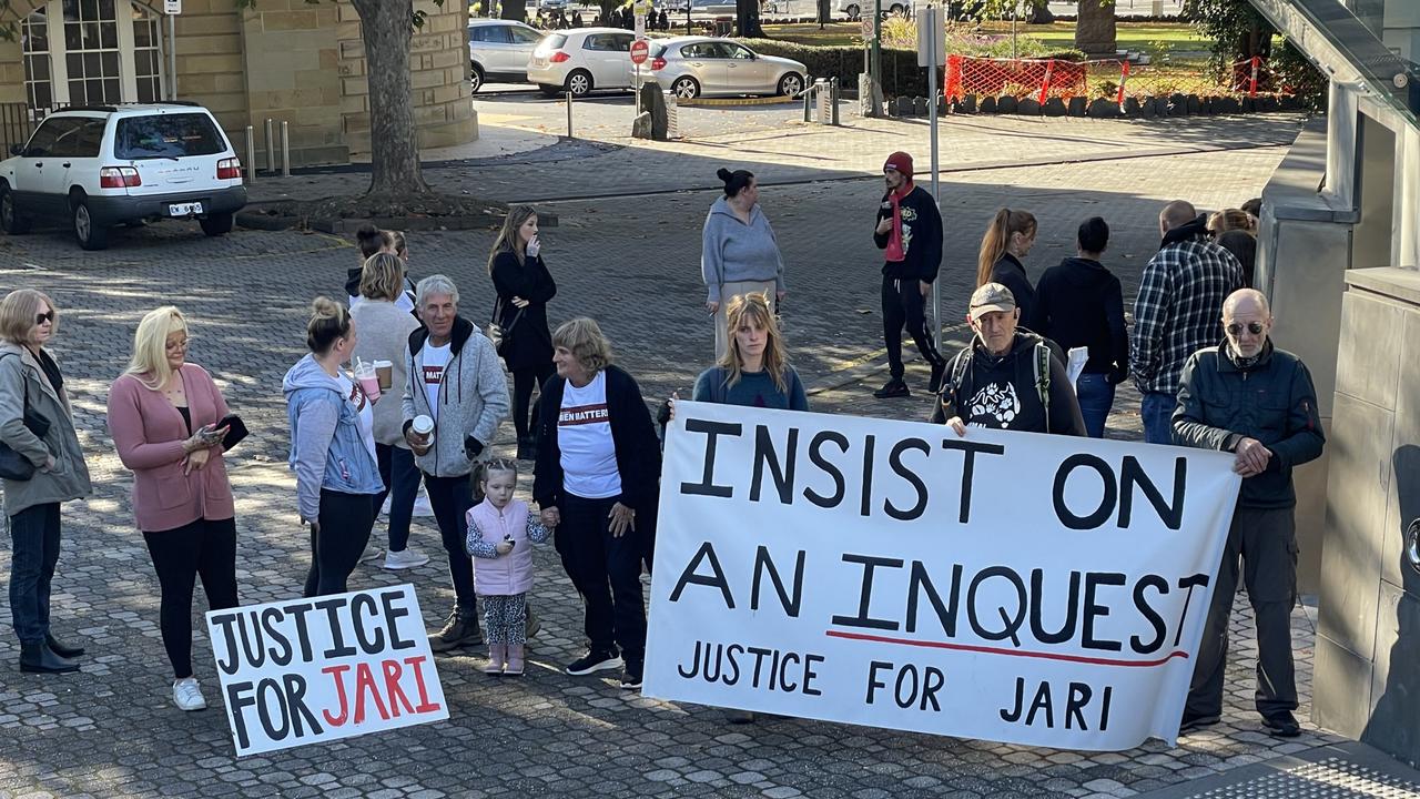 Supporters of an inquest into Mr Wise's death could be seen outside the Supreme Court in Hobart when the decision was handed down.