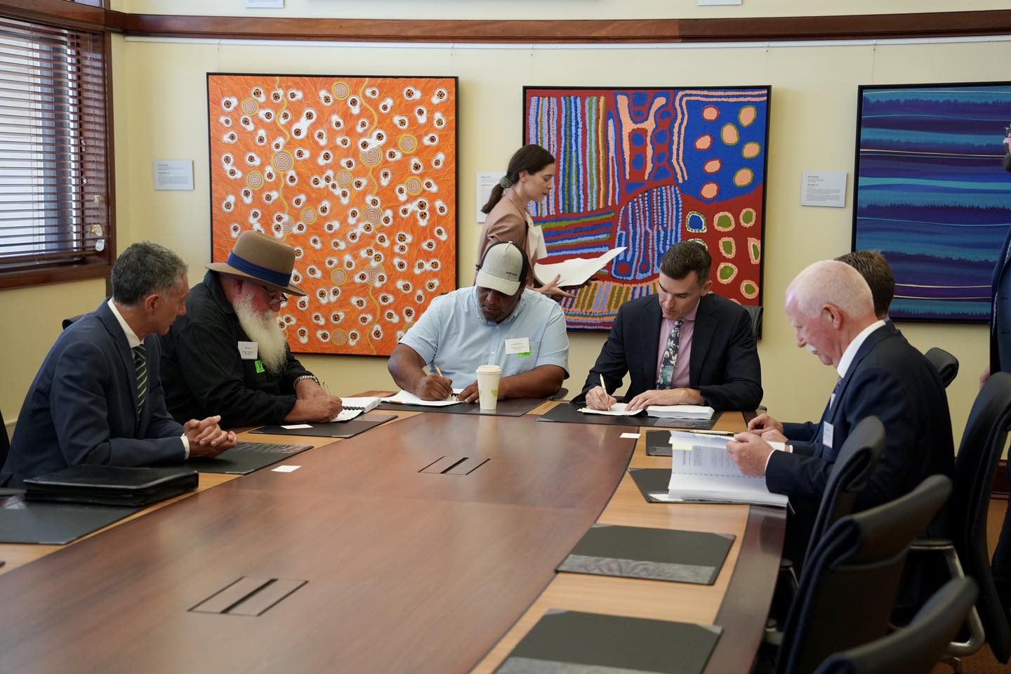 The Agreement was signed at a recent ceremony at Western Australia's Parliament House. Image: supplied, Western Australian Government.