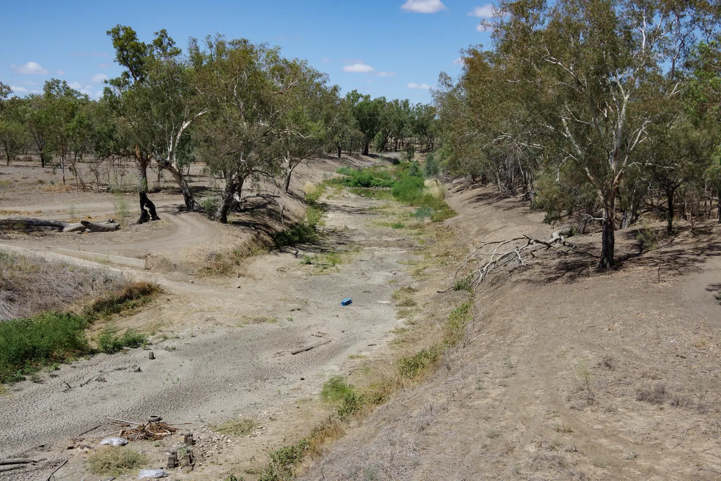 Walgett has experienced significant water shortages since the Namoi River ran dry in 2019.