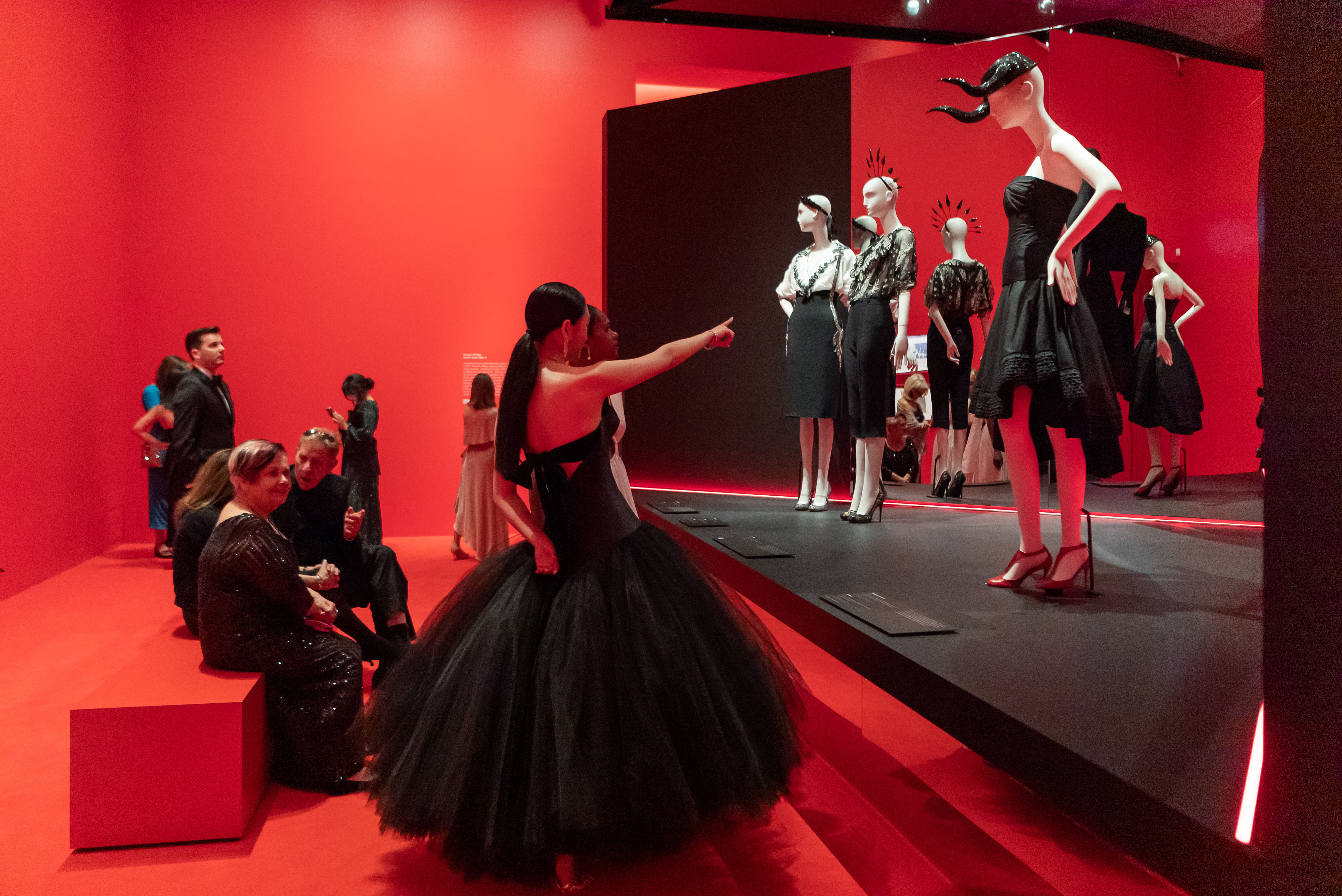 Alexander McQueen exhibition at NGV Gala.  Image credit:  Lucas Dawson Photography