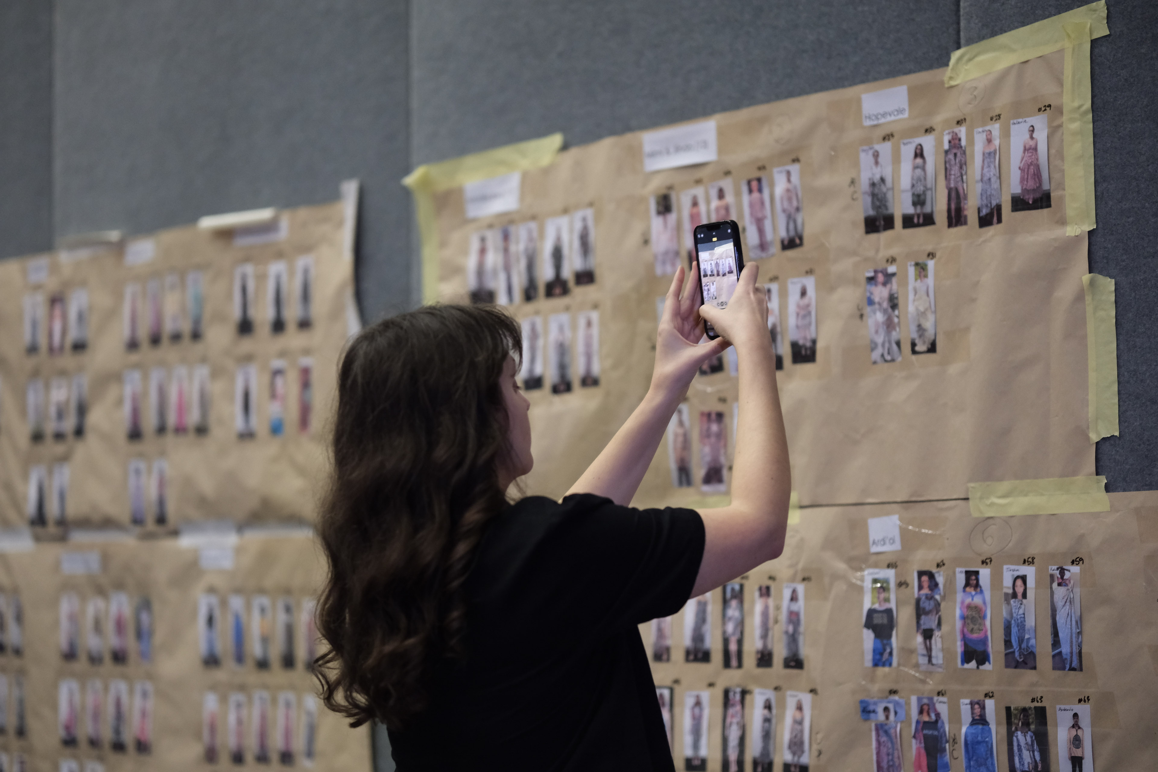DAAF team looking at the final model selection (Image: Michael Jalaru)