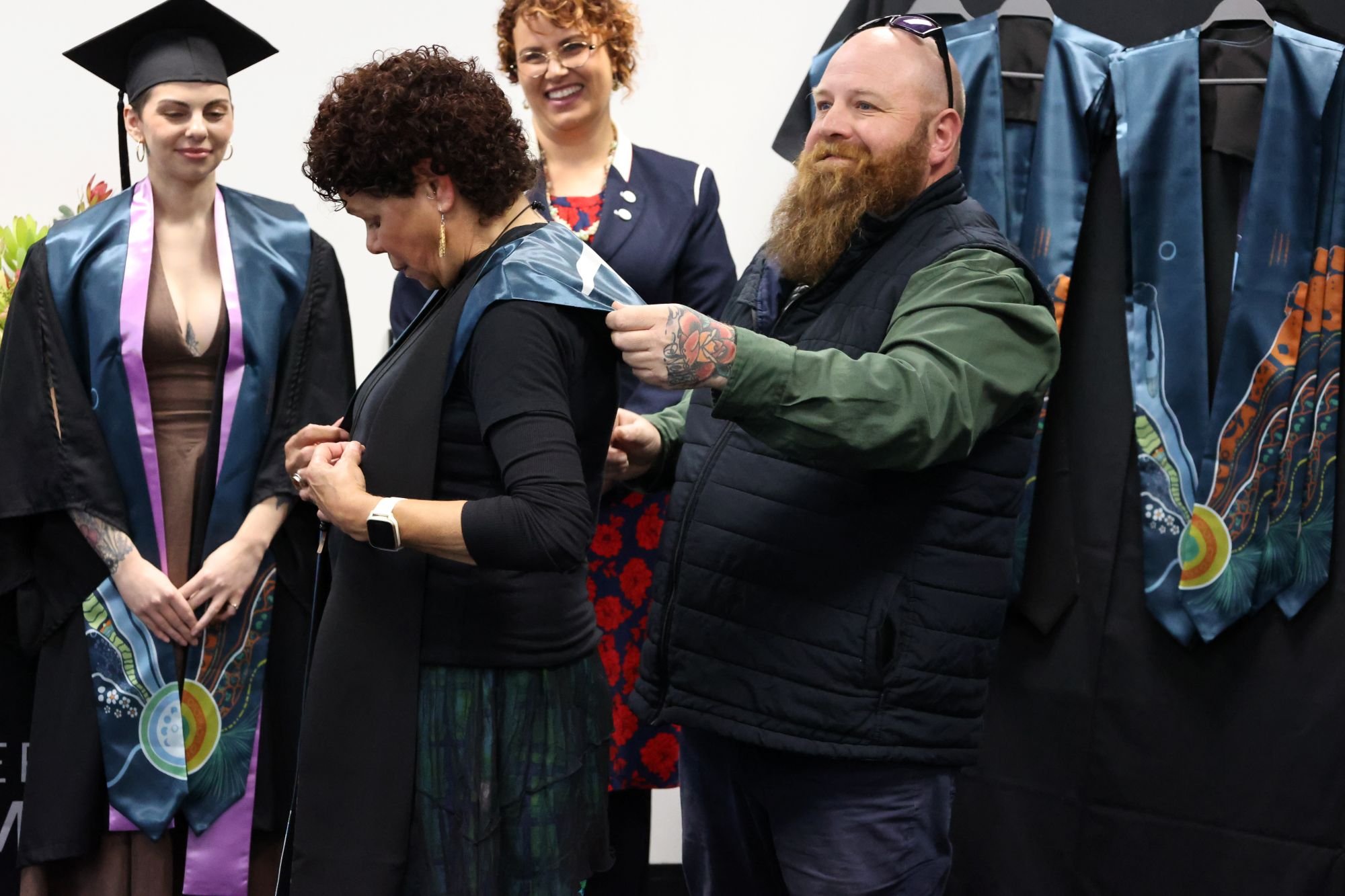University’s Indigenous graduation stoles honour culture and connection