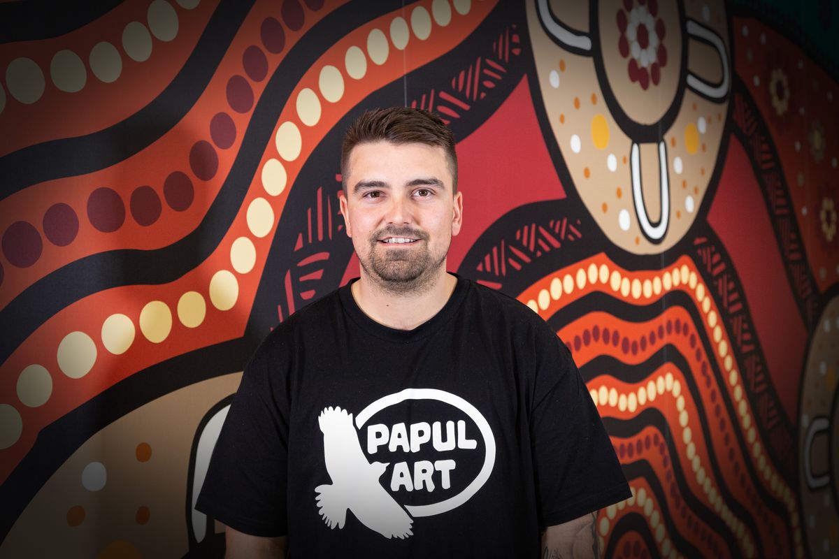Wadawurrung artist's work symbolises care for Count... | National ...