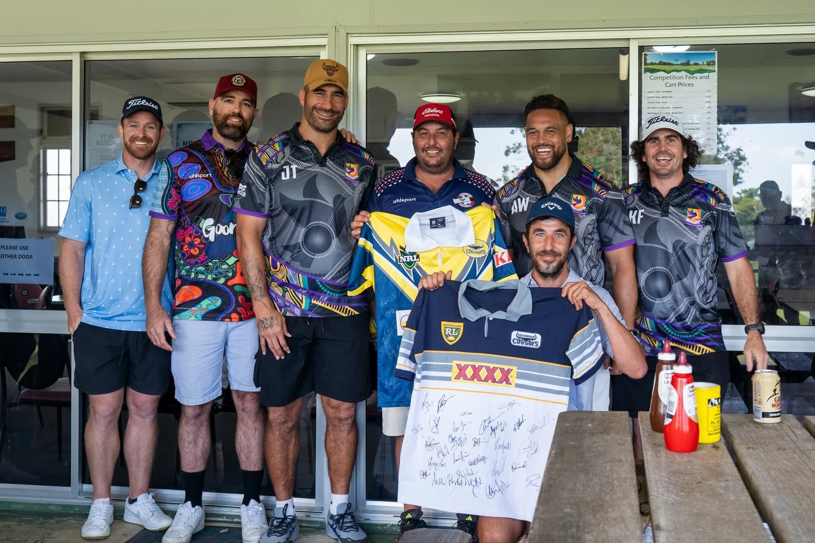 League stars help Ganyarra raise more than $40,000 for young people