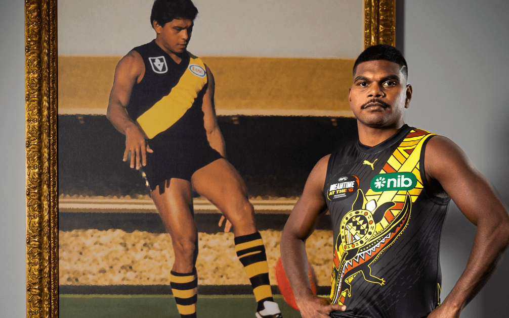 Morice Rioli Jr Rioli Jr collaborates with mother to design family-... | National ...
