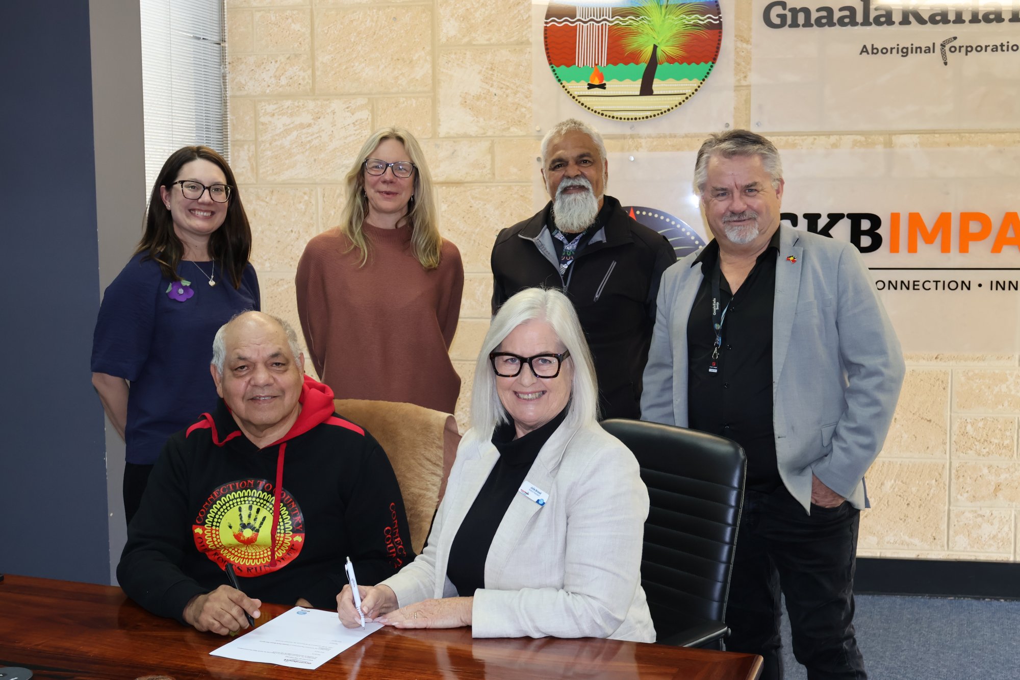 Gnaala Karla Booja Aboriginal Corporation, Accordwest formalise partnership to support South West communities