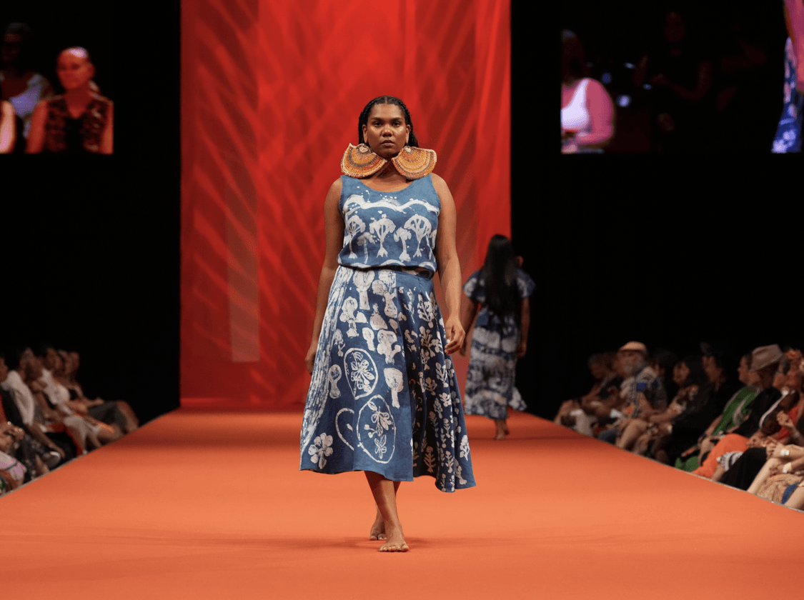 First Nations model Jadene Croft on walking the run... | Style Up ...
