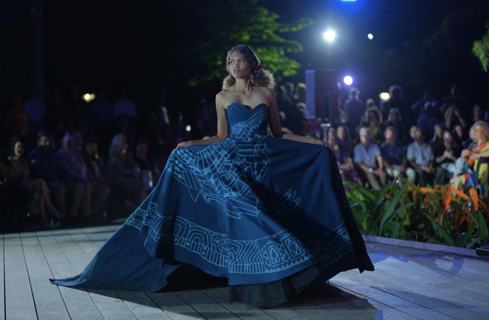 First Nations designer Lucas Schober makes his runway debut at Country to Couture