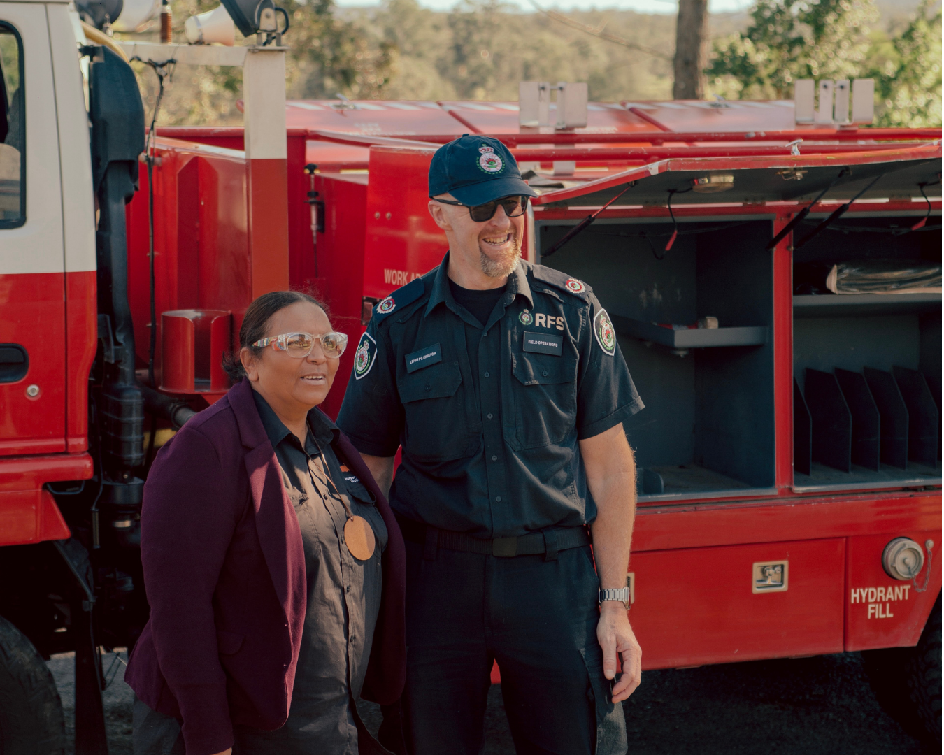 Fire truck handover empowers community, protects Country